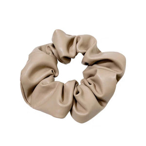 LEATHER SCRUNCHIES