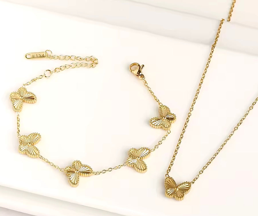 Butterfly Pendant Necklace