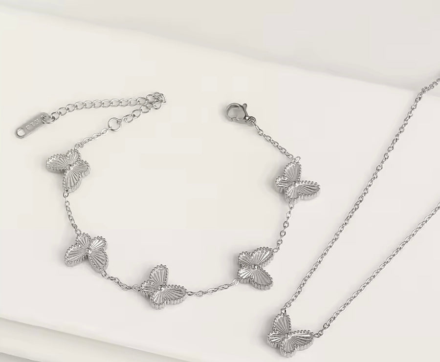 Butterfly Pendant Necklace