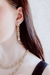 Sapphire Yellow Double Layer Set