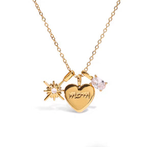 Radiant Mom Charm Necklace