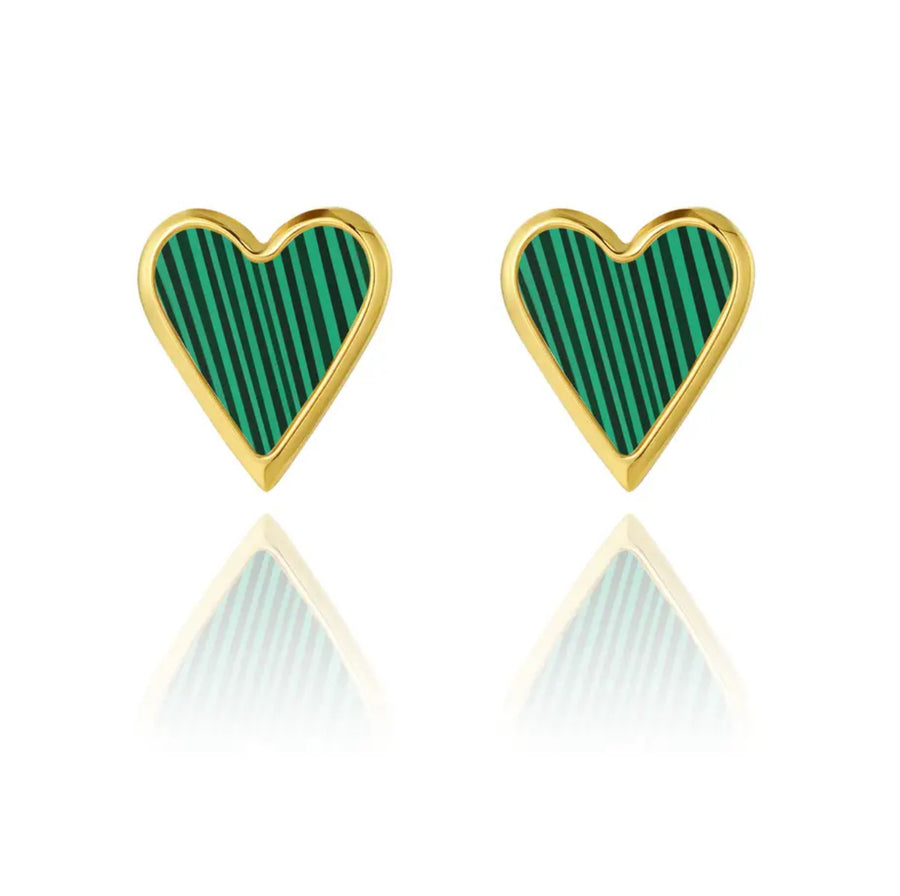Heart Studs