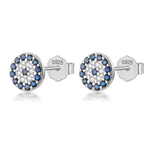 Load image into Gallery viewer, DAINTY EVIL EYE STUDS
