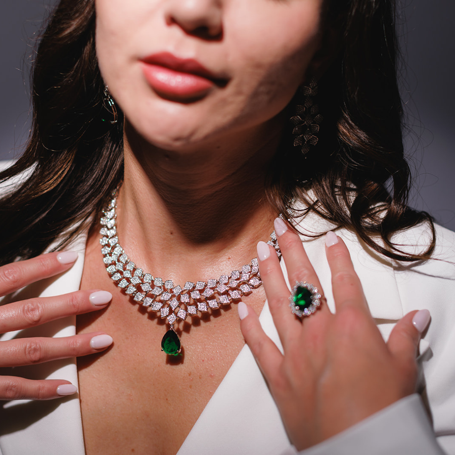 The Celine Set - Emerald