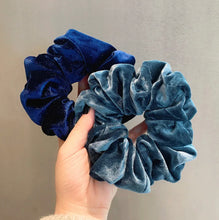 Load image into Gallery viewer, VELVET SCRUNCHIES
