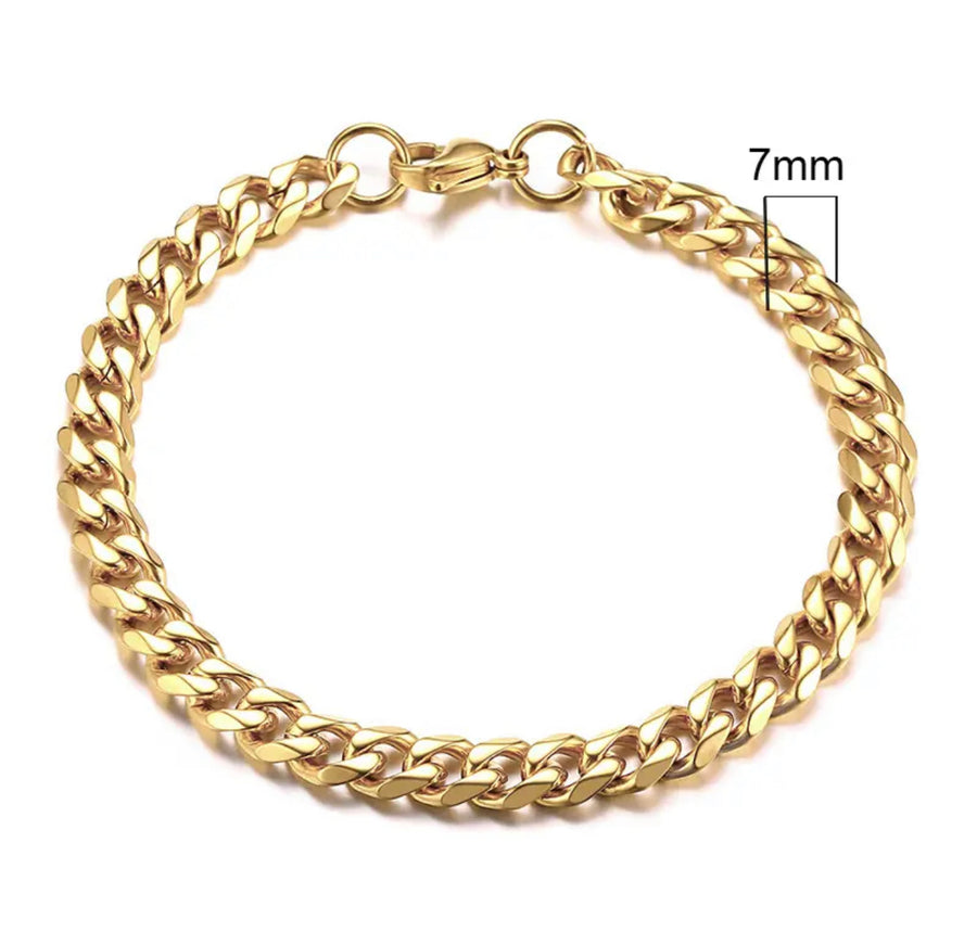 Cuban Bracelet (no extension)