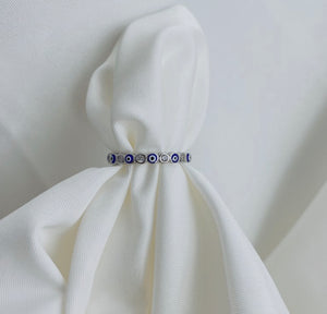 Dainty Evil Eye Ring