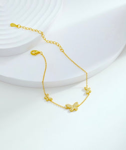 Dainty Butterfly Bracelet