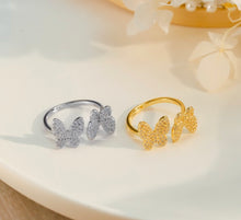 Load image into Gallery viewer, DAINTY BUTTERFLY RING
